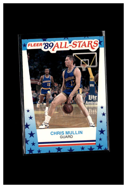 1989-90 Fleer #9 Chris Mullin Stickers 5