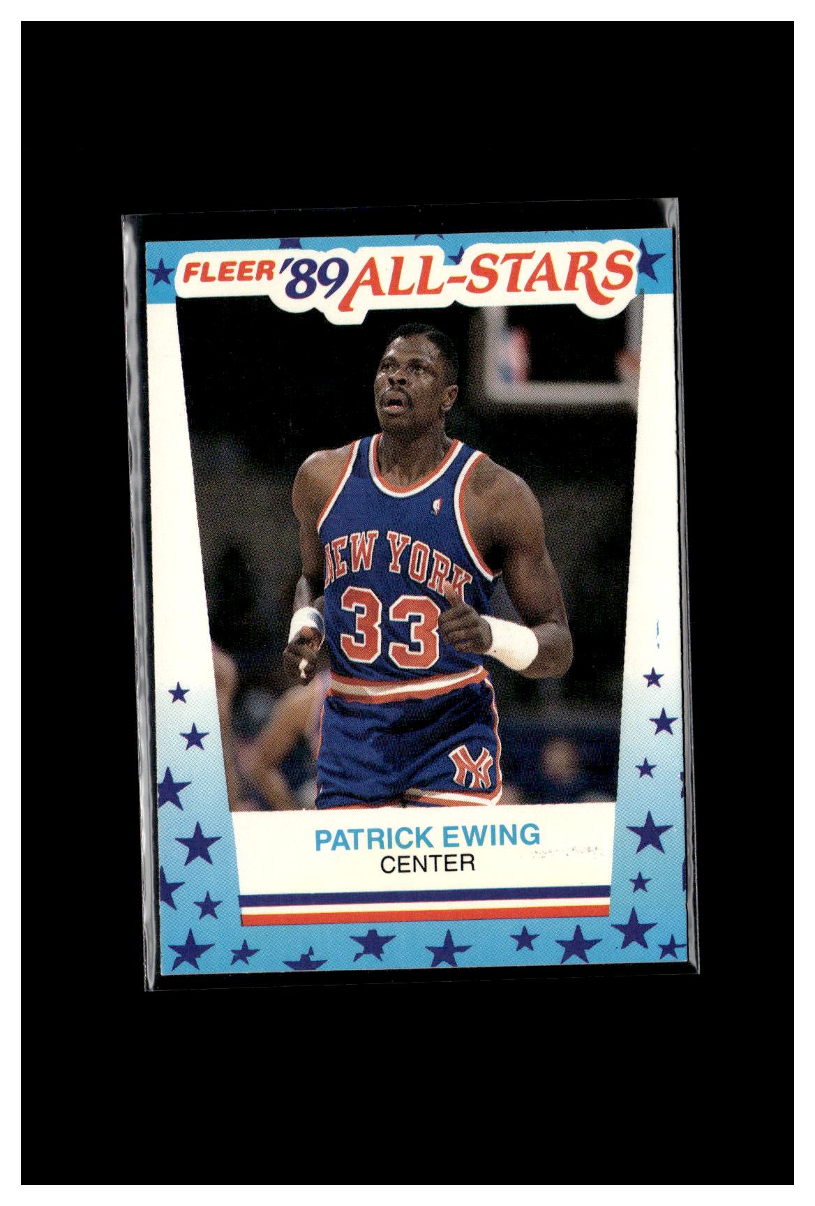 1989-90 Fleer #7 Patrick Ewing Stickers 5