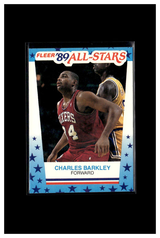 1989-90 Fleer #4 Charles Barkley Stickers 3