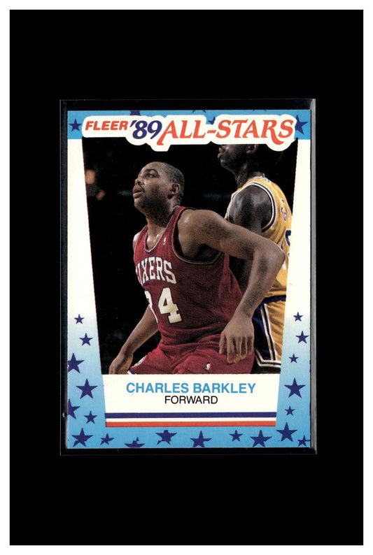 1989-90 Fleer #4 Charles Barkley Stickers 4