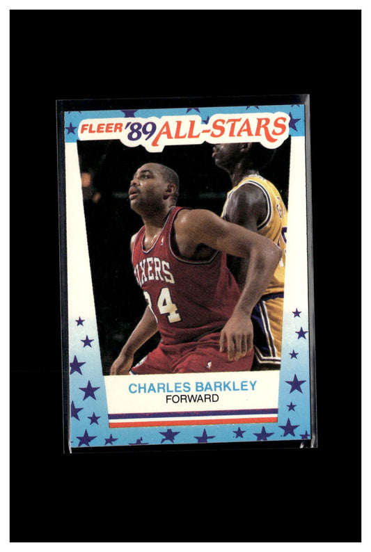 1989-90 Fleer #4 Charles Barkley Stickers 5