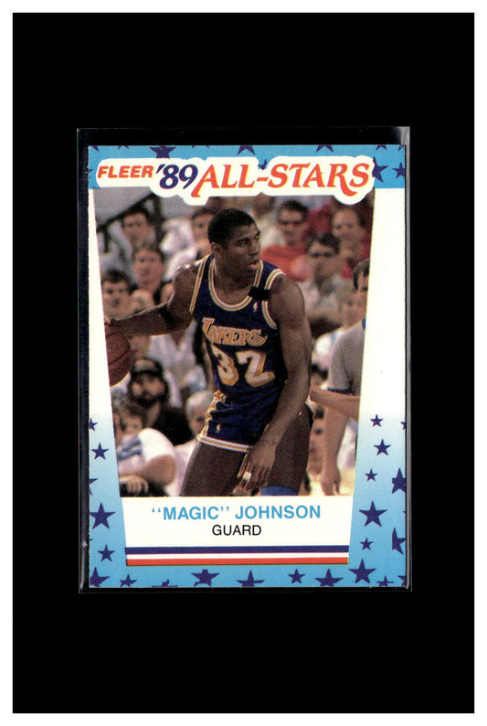 1989-90 Fleer #5 Magic Johnson Stickers 5