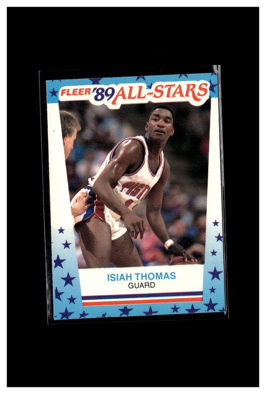 1989-90 Fleer #6 Isiah Thomas Stickers 1