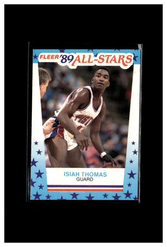 1989-90 Fleer #6 Isiah Thomas Stickers 2