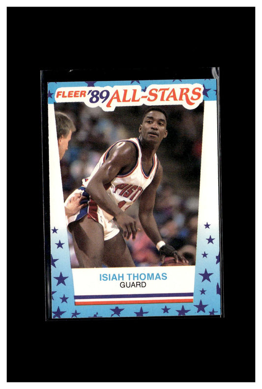 1989-90 Fleer #6 Isiah Thomas Stickers 3