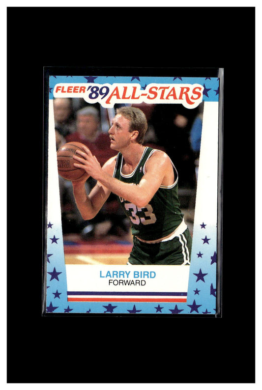 1989-90 Fleer #10 Larry Bird Stickers 1