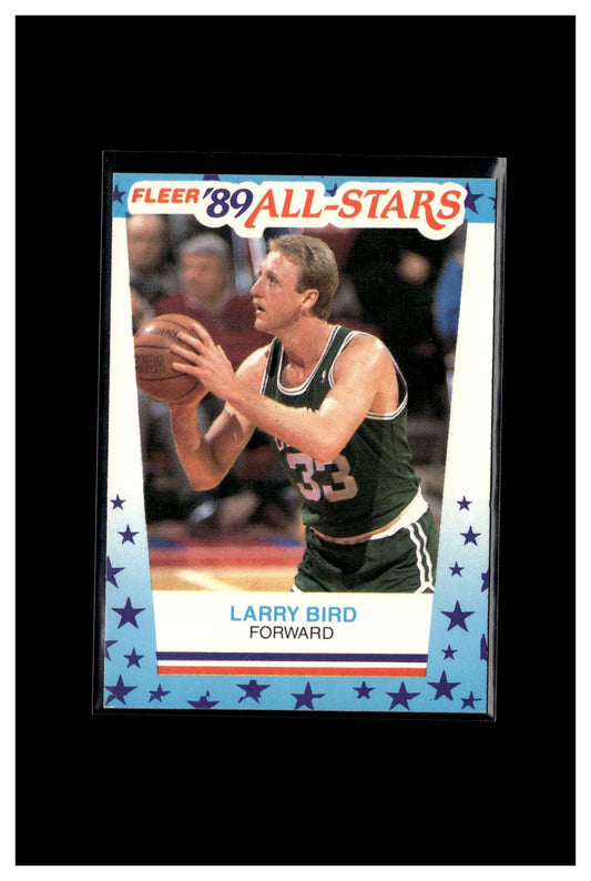 1989-90 Fleer #10 Larry Bird Stickers 3