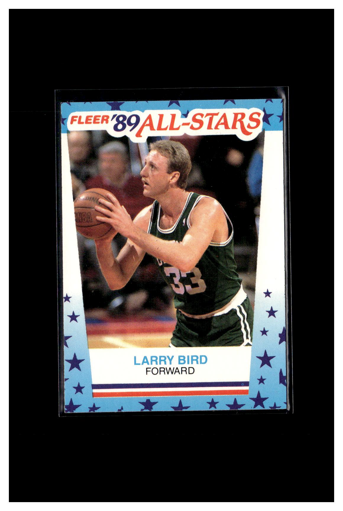 1989-90 Fleer #10 Larry Bird Stickers 4