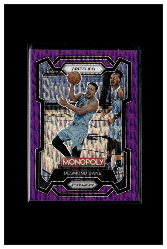 2023-24 Panini Prizm Monopoly #45 Desmond Bane Purple