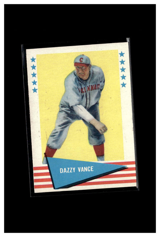 1961 Fleer Baseball Greats (F418-3) #81 Dazzy Vance