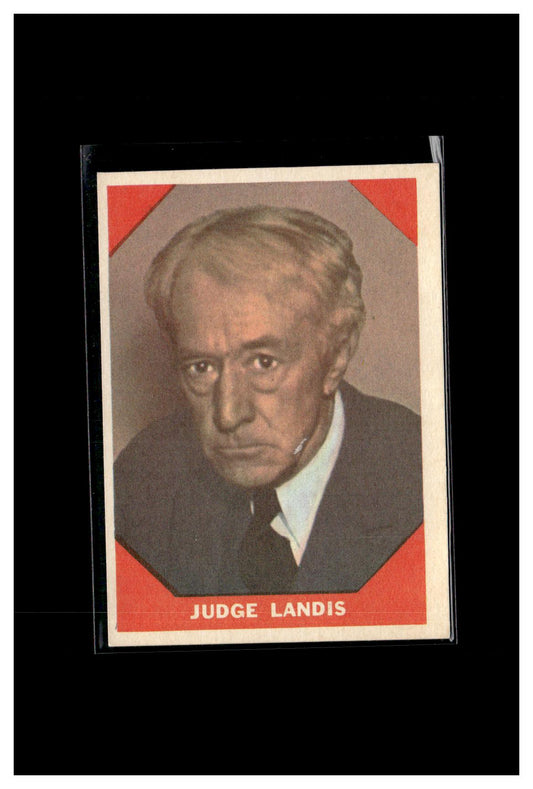 1960 Fleer Baseball Greats #64 Kenesaw Landis