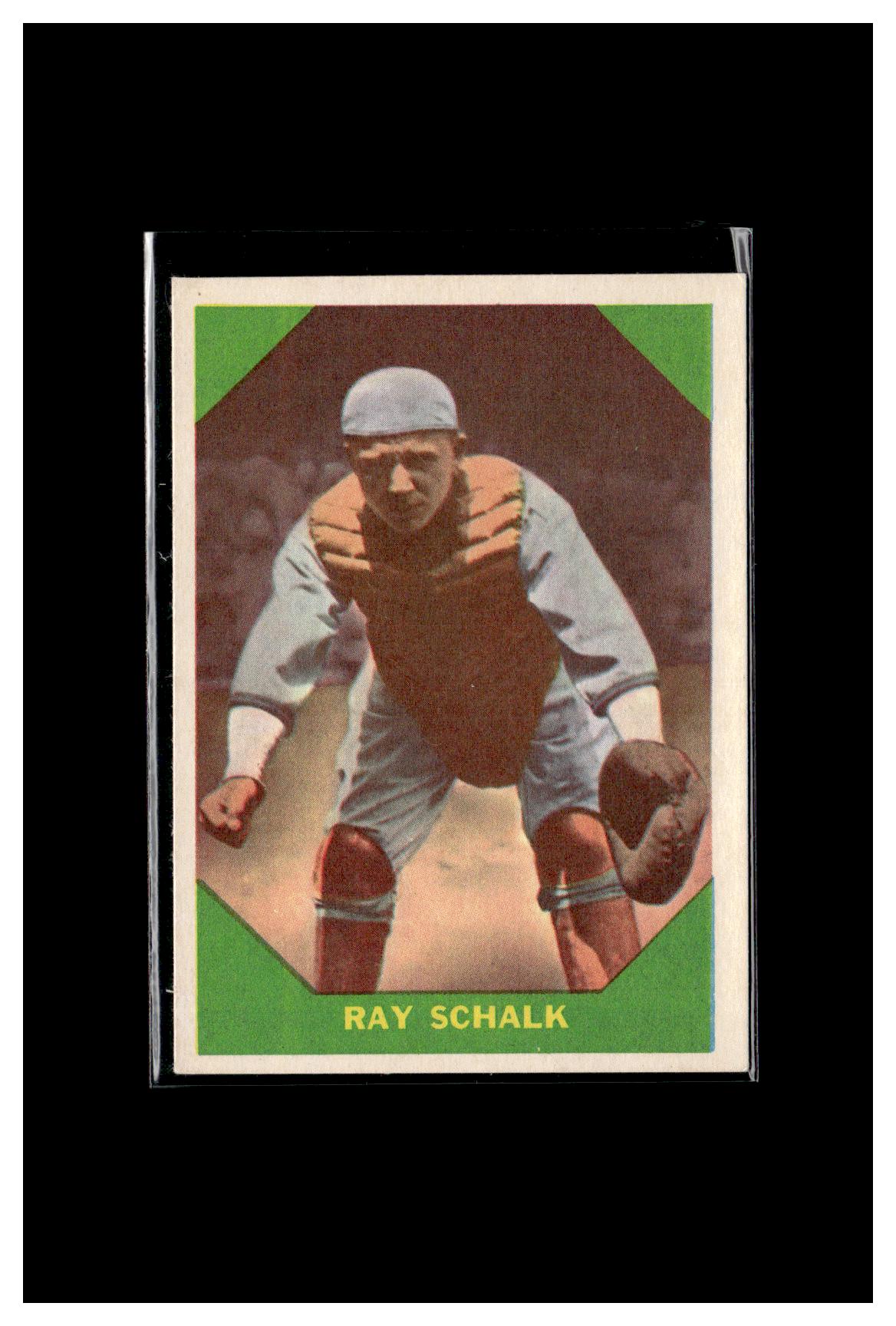 1960 Fleer Baseball Greats #56 Ray Schalk