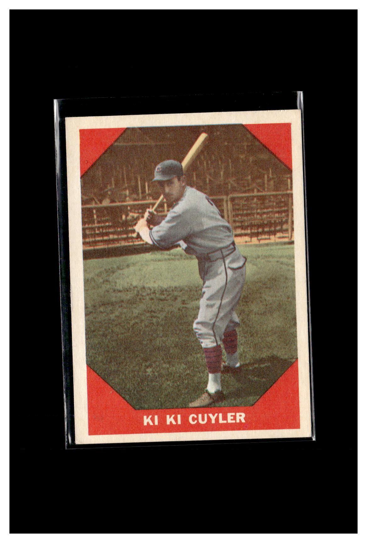 1960 Fleer Baseball Greats #75 Kiki Cuyler