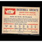 1960 Fleer Baseball Greats #11 Arky Vaughan