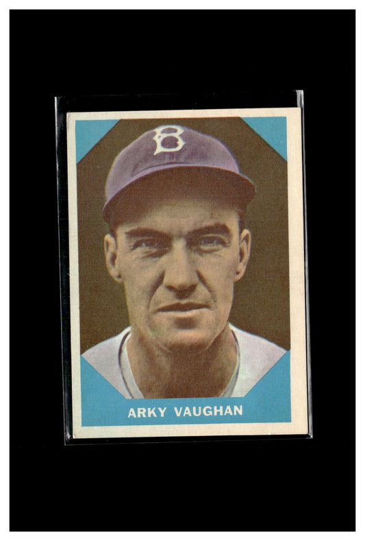 1960 Fleer Baseball Greats #11 Arky Vaughan