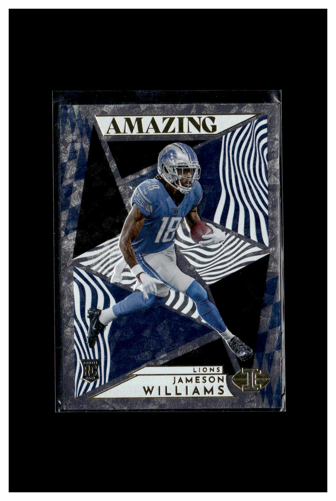 2022 Panini Illusions #A-22 Jameson Williams Amazing