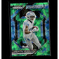 2023 Panini Prizm #H-8 Amon-Ra St. Brown Emergent Prizms Green Wave