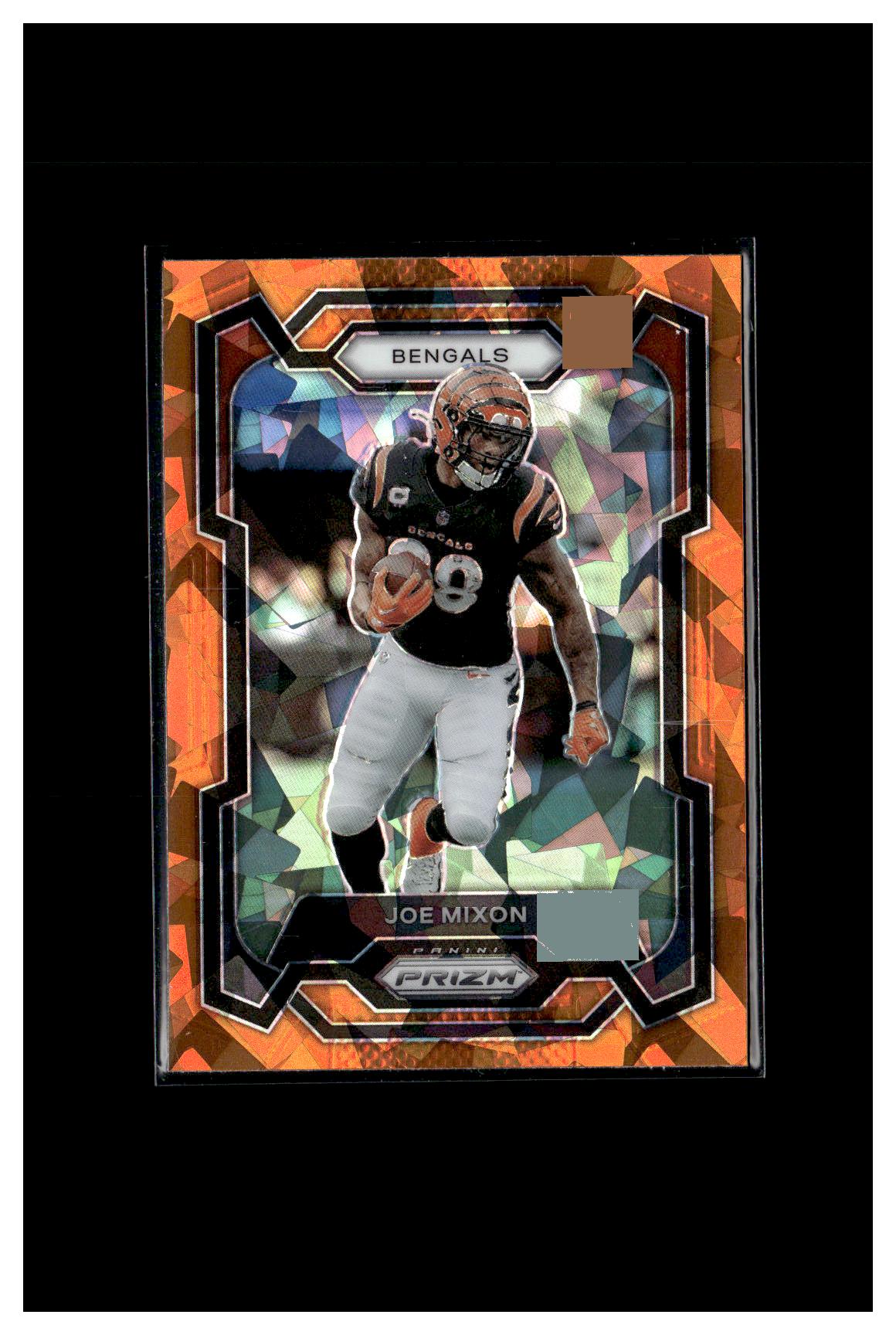 2023 Panini Prizm #58 Joe Mixon Orange Ice