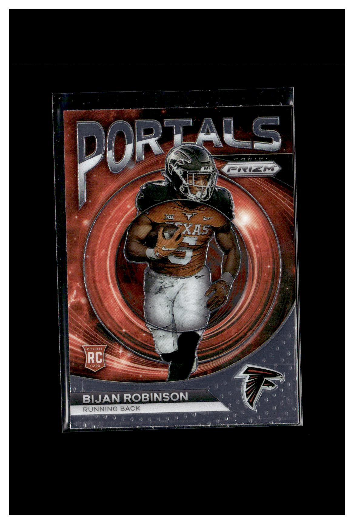 2023 Panini Prizm #PO-8 Bijan Robinson Portals