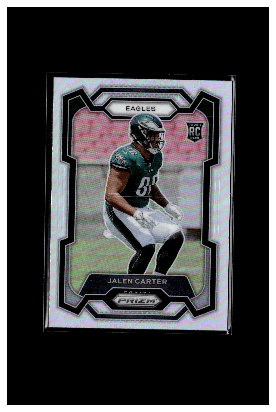 2023 Panini Prizm #381 Jalen Carter Silver