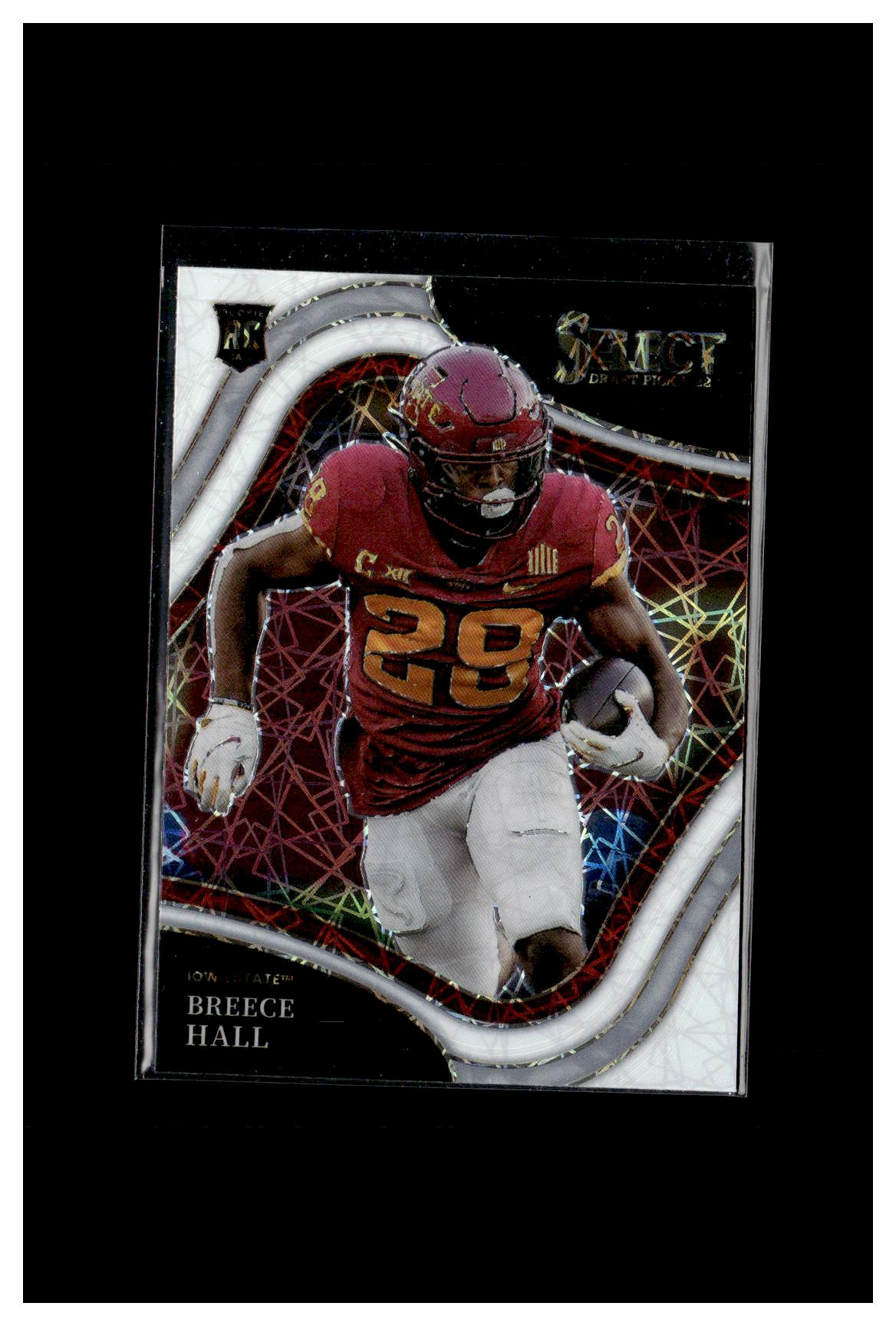 2022 Panini Select Draft Picks #110 Breece Hall Silver Prizm