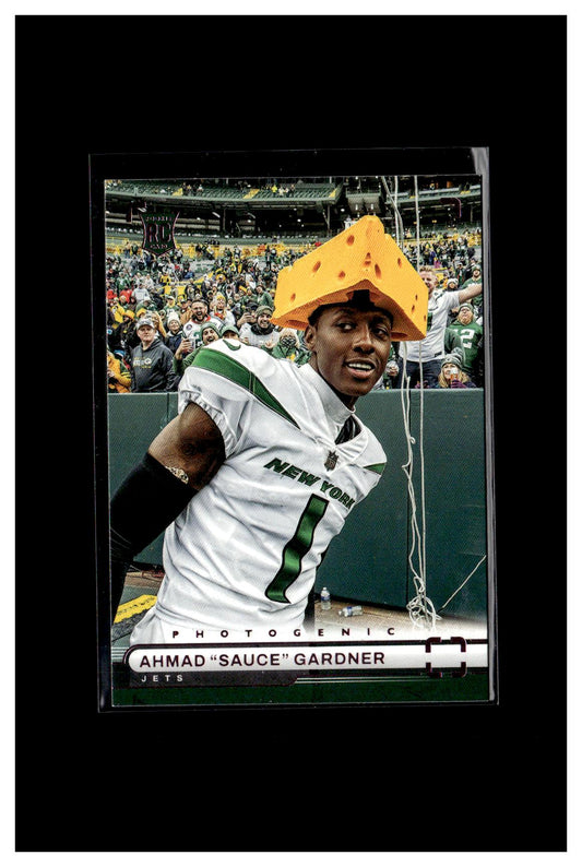 2022 Panini Chronicles #PH-33 Ahmad "Sauce" Gardner Photogenic Pink