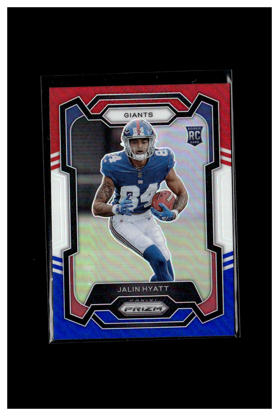 2023 Panini Prizm #378 Jalin Hyatt Red White and Blue