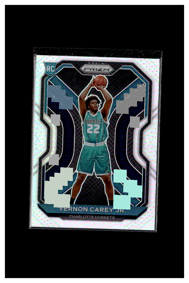 Vernon Carey Jr 2020-21 Panini Prizm Silver Rookie Card #269