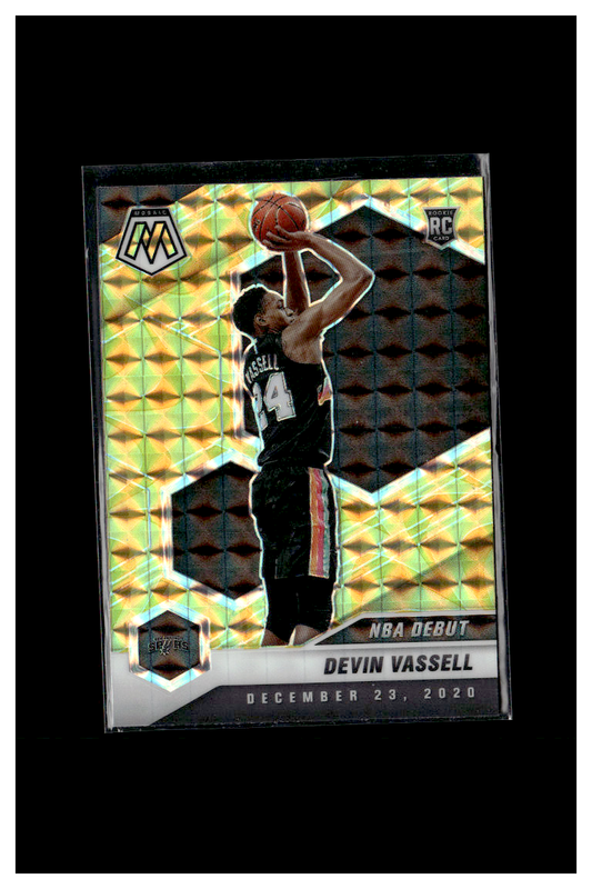 Devin Vassell Mosaic Yellow RC