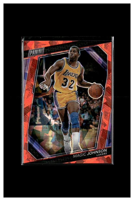 Magic Johnson Red Cracked Ice 004/199