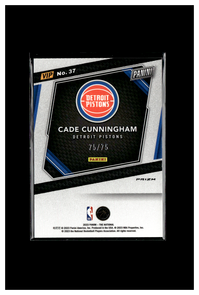 Cade Cunnigham Pink Cracked Ice 75/75