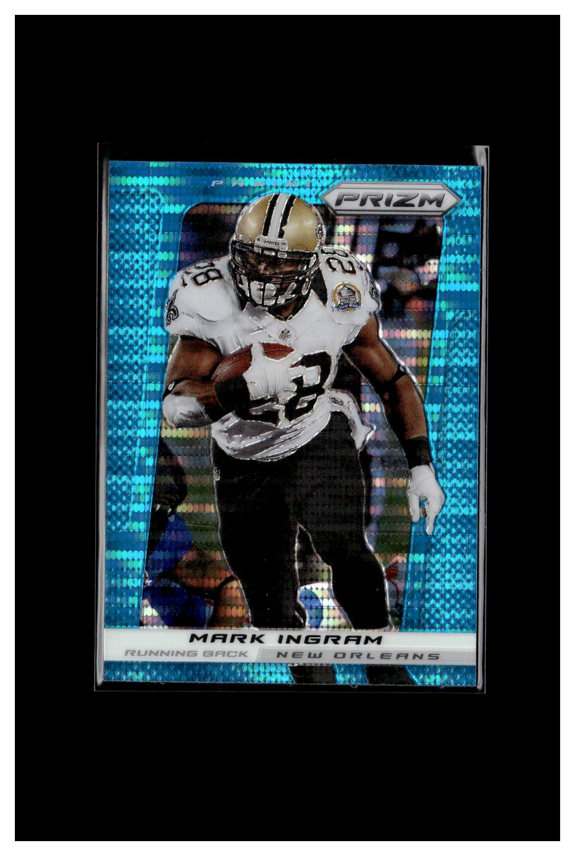 2013 Mark Ingram Prizm 143 Blue Pulsar