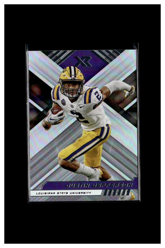 Justin Jefferson XR Draft Picks Silver