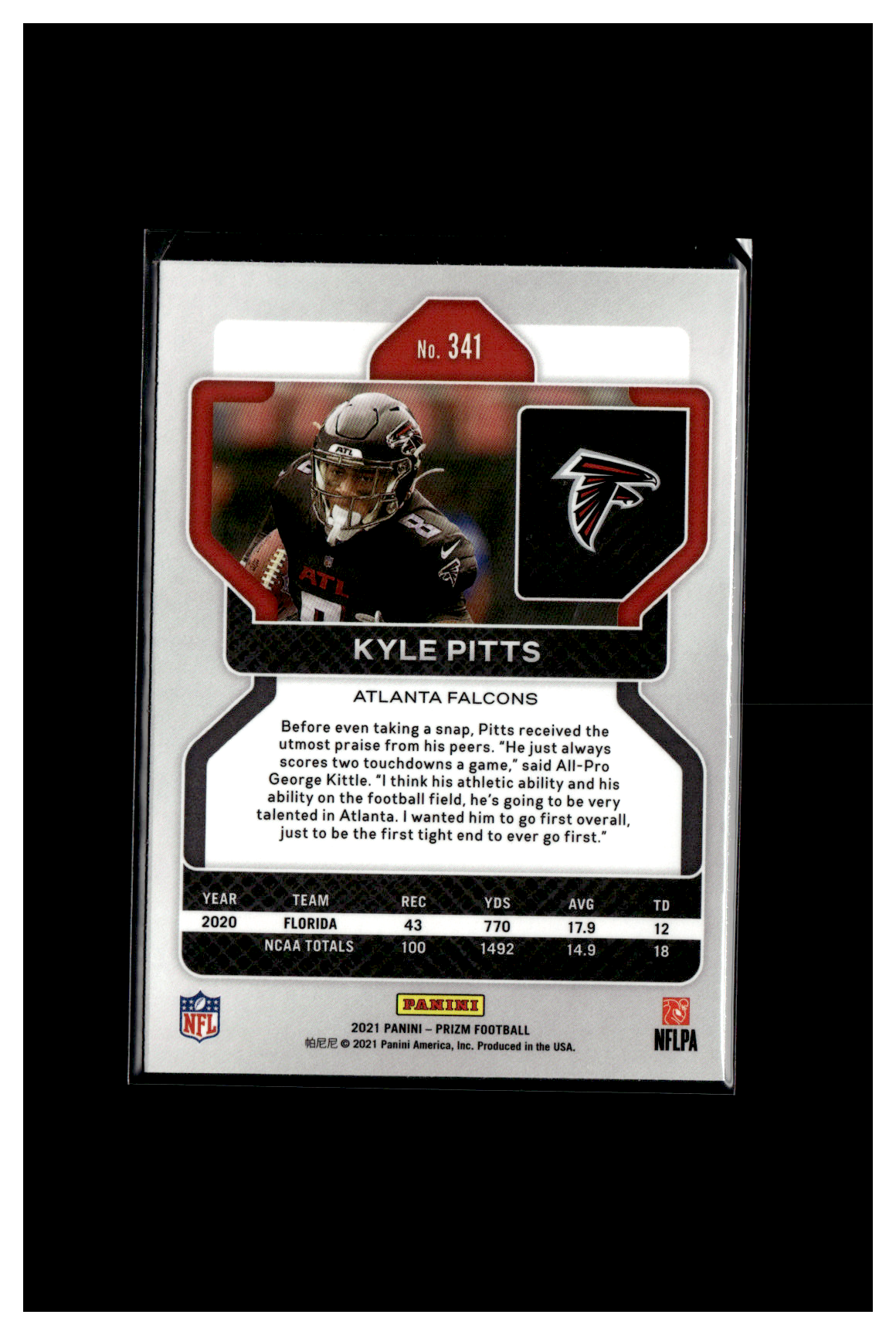 Kyle Pitts Prizm Base RC