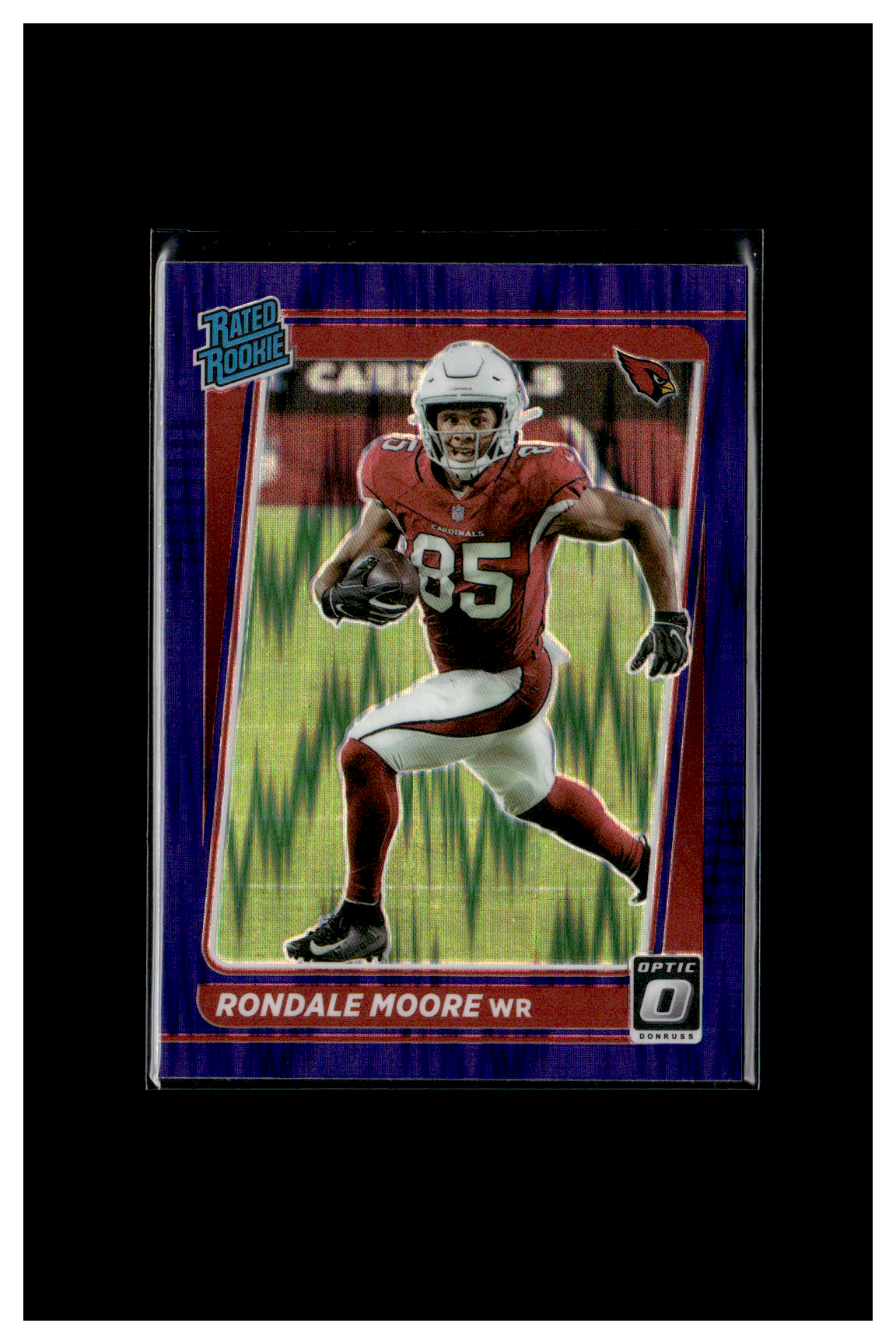 Rondale Moore Purple Shock optic Rated Rookie