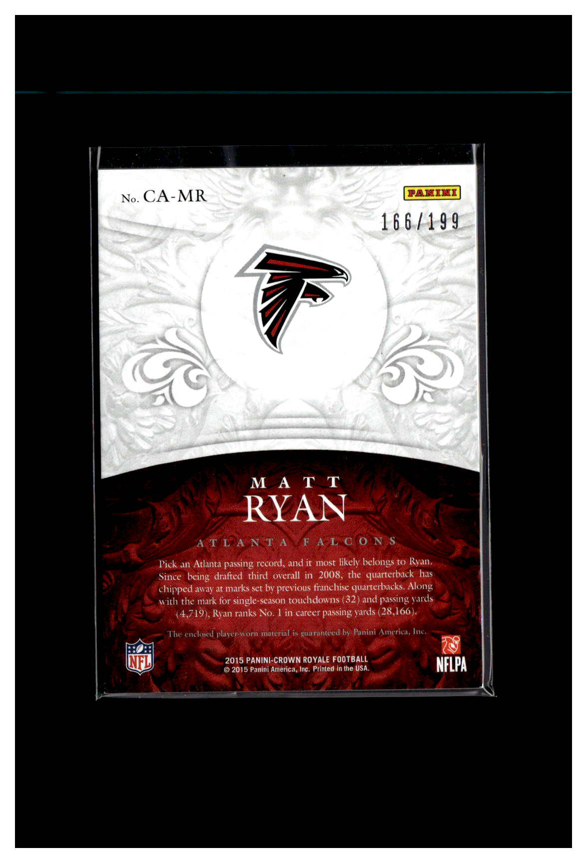 Matt Ryan Achievements Patch