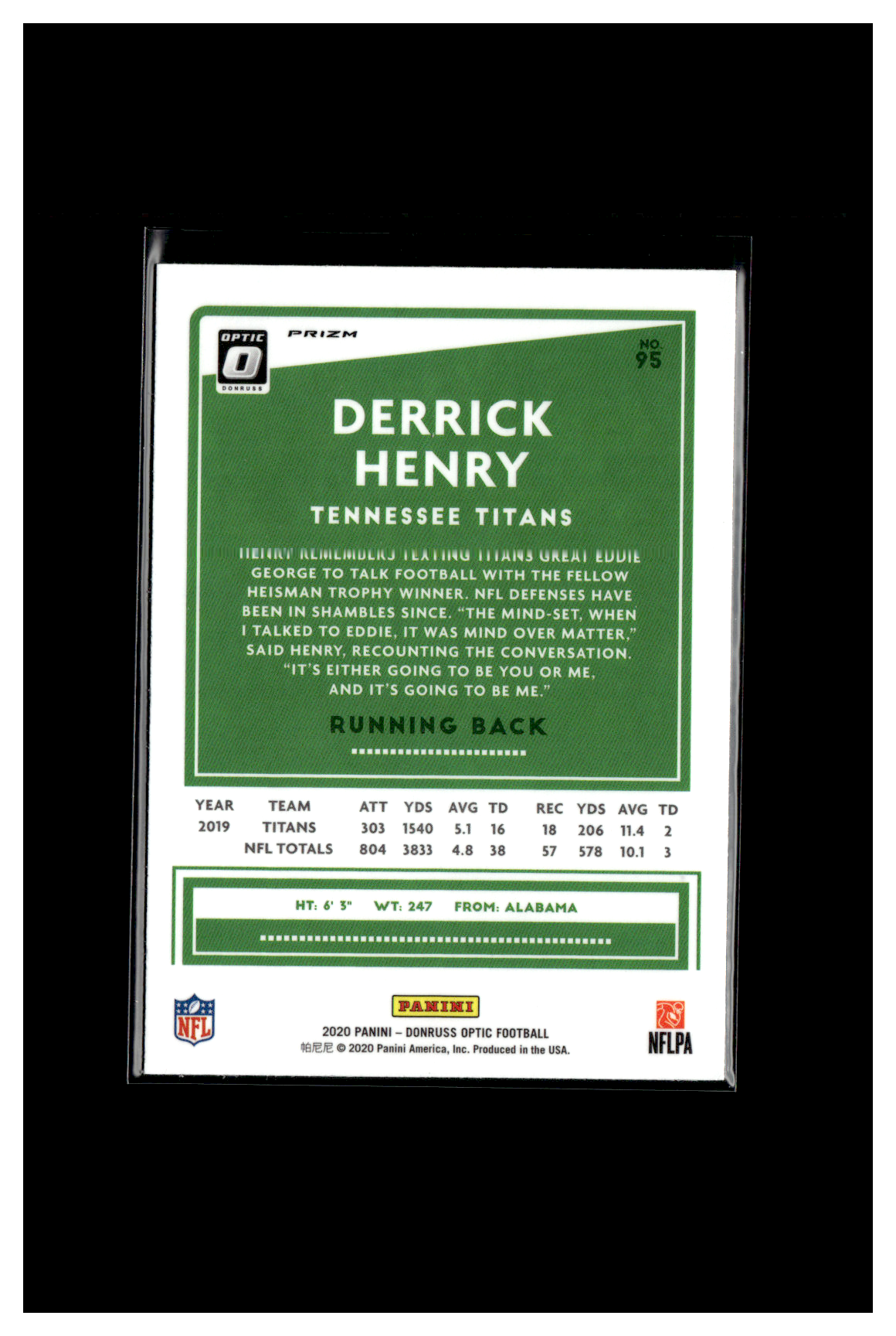 Derrick Henry Optic Silver