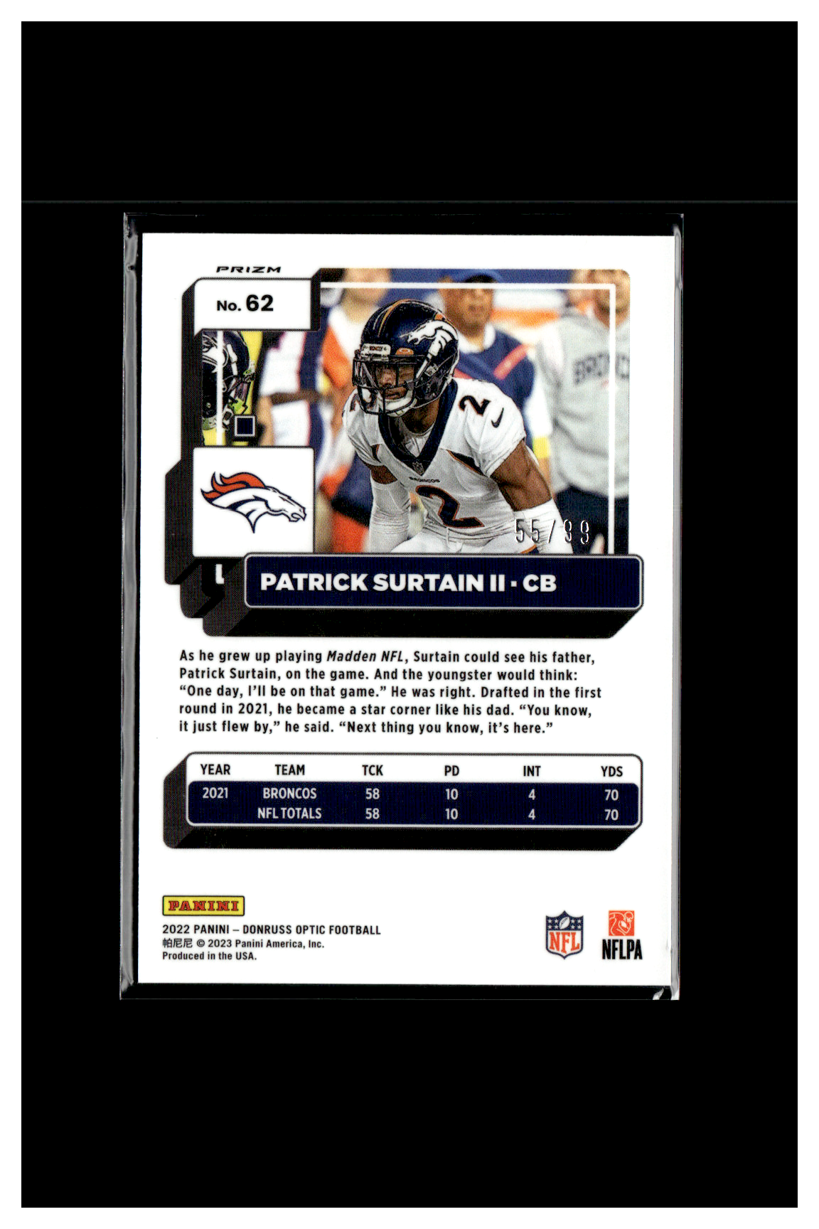 Patrick Surtain II Optic /99