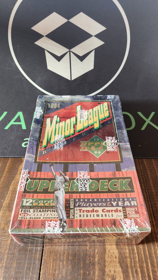 1994 Upper Deck Minor League Baseball Hobby Box