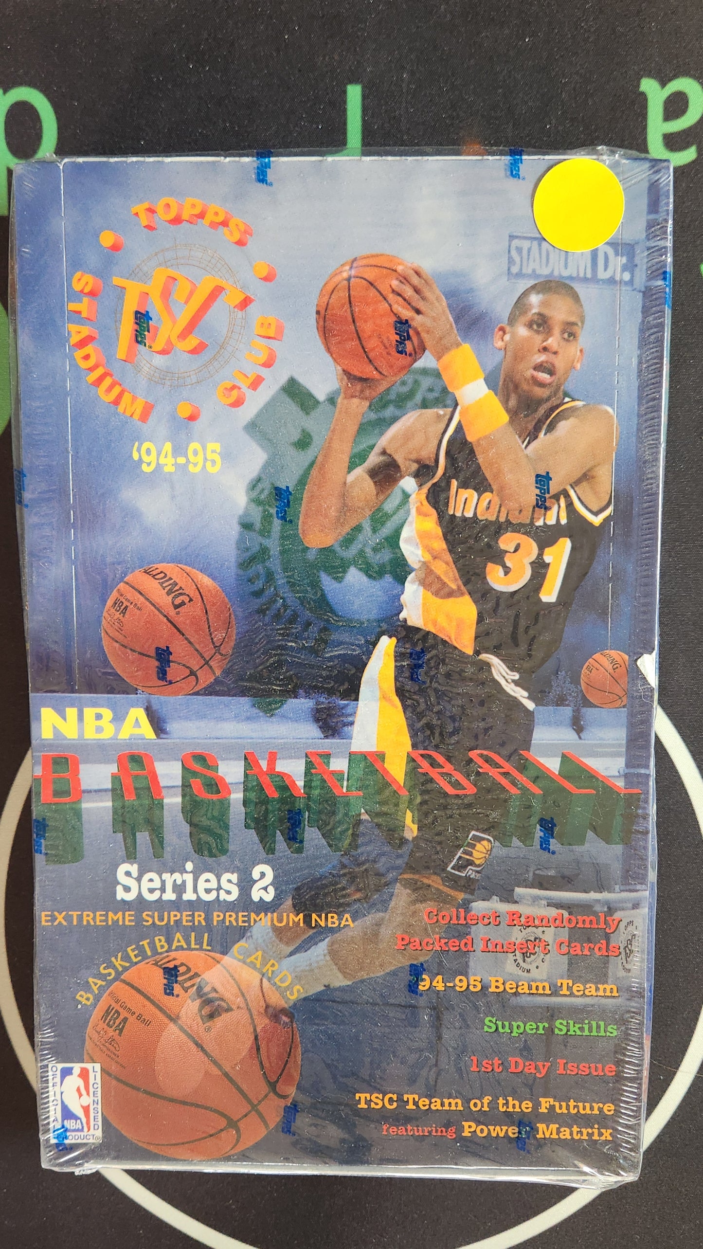 1994-95 Topps Stadium Club Series 2 Basketball Hobby Box Sealed