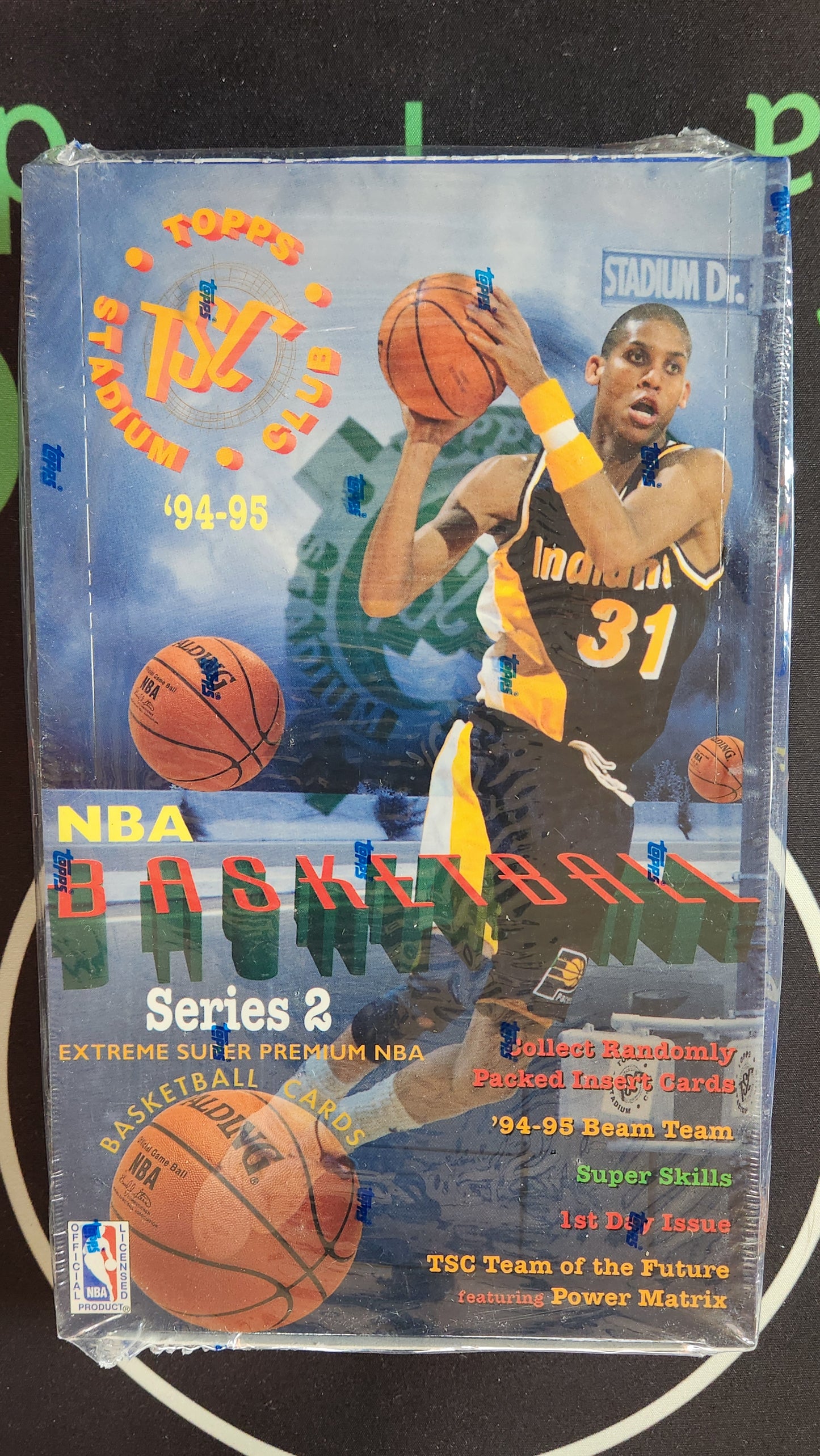 1994-95 Topps Stadium Club Series 2 Basketball Hobby Box Sealed