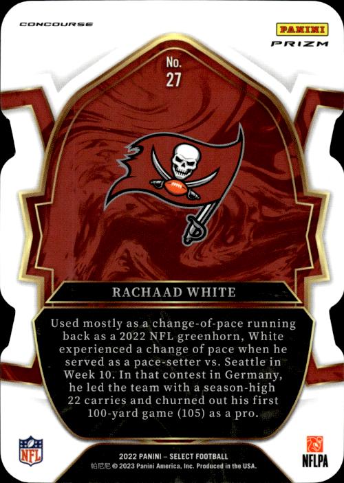 2022 Panini Select #27 Rachaad White