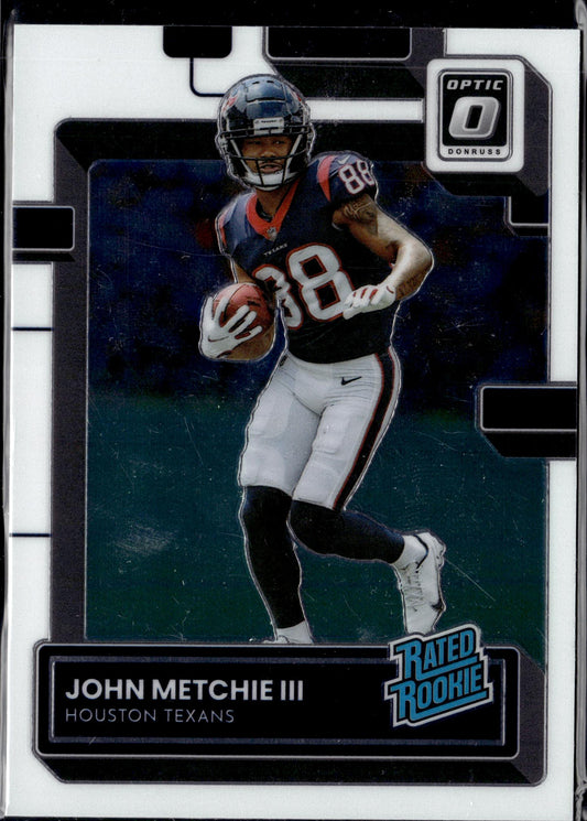 2022 Donruss Optic #217 John Metchie III Holo