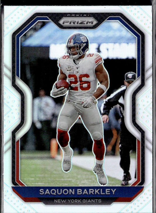 2020 Panini Prizm #160 Saquon Barkley Prizm