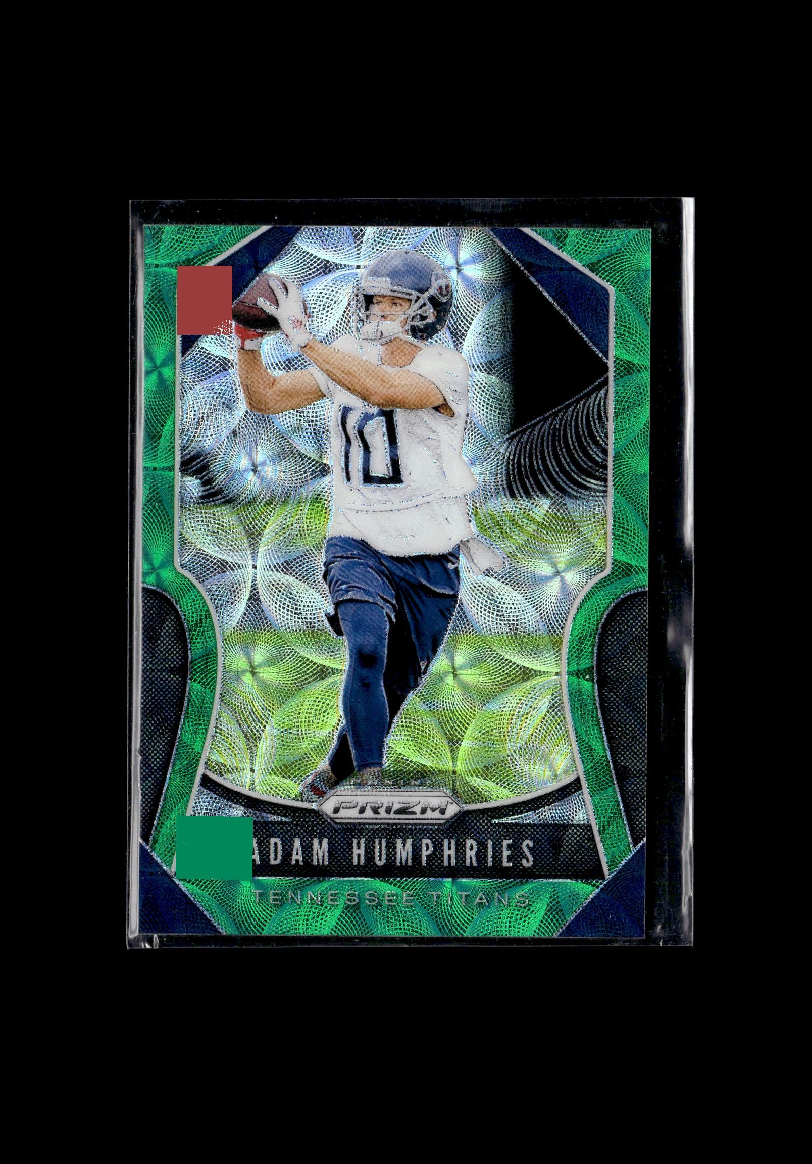 2019 Panini Prizm #161 Adam Humphries Green Scope #/75