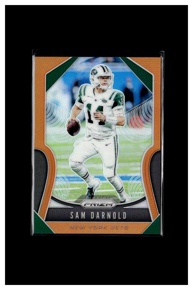 2019 Panini Prizm #28 Sam Darnold Orange #/249