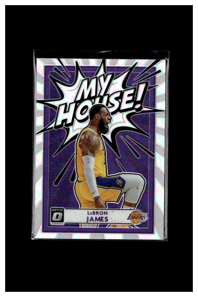 2020-21 Donruss Optic #4 LeBron James My House Holo