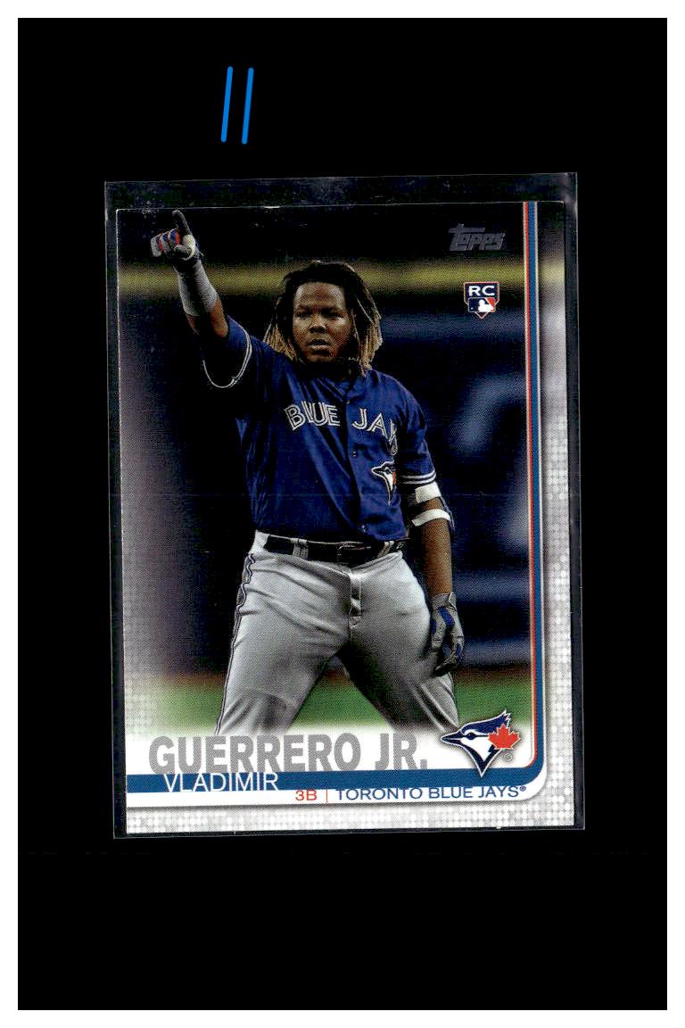 2019 Topps Update #US1b Vladimir Guerrero Jr. Pointing, no hat