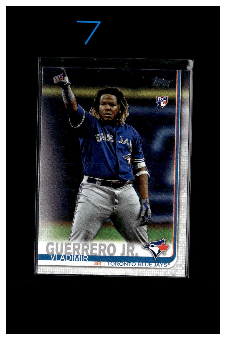 2019 Topps Update #US1b Vladimir Guerrero Jr. Pointing, no hat 7