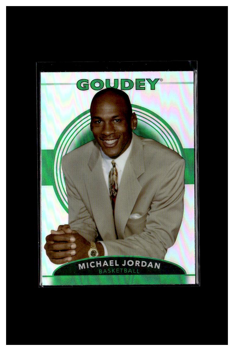 2022 Upper Deck Goodwin Champions Goudey Platinum #GP1 Michael Jordan BULLS Silver